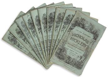 DICKENS, CHARLES. The Life and Adventures of Nicholas Nickleby.